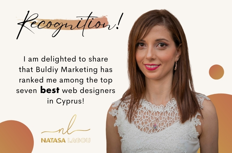 Natasa Lagou Ranked One of the Top 7 Web Designers in Cyprus